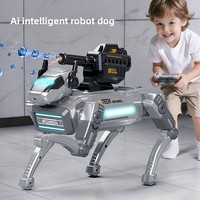 Neue Bionische KI-Technologie Mechanischer Hund Ferngesteuerter Intelligenter Roboterhund Sprachinteraktion Emotionales Begleiterschaftsspielzeug für Kinder
