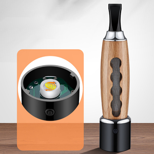 Briquet USB moderne en métal anti-chute de cendres <span class=keywords><strong>avec</strong></span> bobine chauffante et conception sans flamme pour cadeaux - Product Image 2