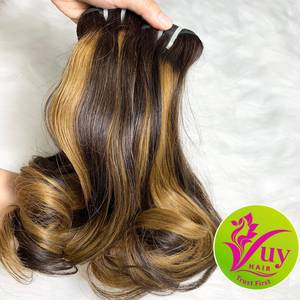 Cabello Humano Camboyano Virgen con Reflejos Piano, Liso, 20 Pulgadas, con Cierre de Encaje HD 5x5, Venta al por Mayor - Product Image 6