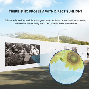 Aangepaste Afdrukken Hoge Kwaliteit Pvc Frontlit Banner Groot Formaat Digitale Printservice - Product Image 3