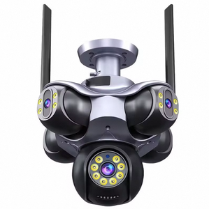 25mp năm màn hình <span class=keywords><strong>Wifi</strong></span> máy ảnh năm ống kính CCTV an ninh ip <span class=keywords><strong>camera</strong></span> video giám sát 720 ° <span class=keywords><strong>PTZ</strong></span> <span class=keywords><strong>camera</strong></span> an ninh nhà - Product Image 6