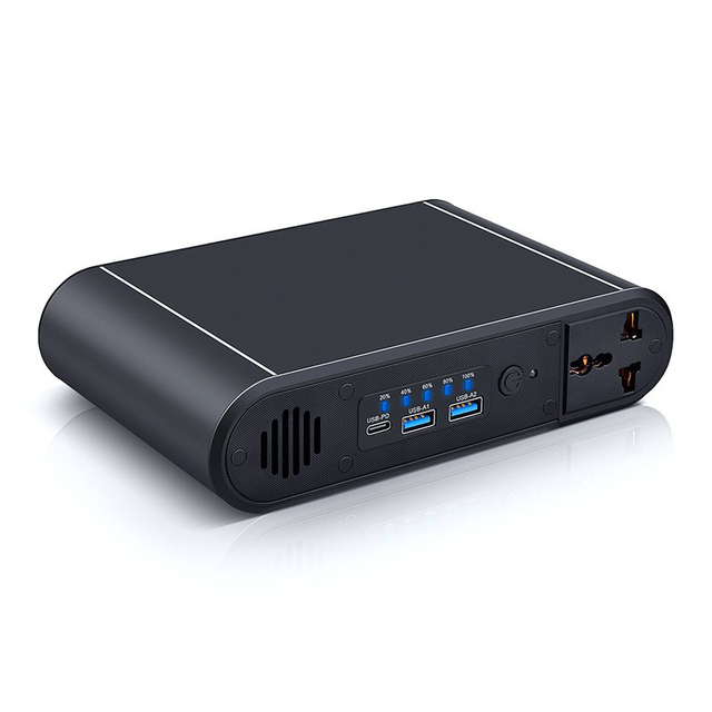 Laptop Power Bank 110V 220V 31200mWh 120W Portable Charger External Battery Pack for Laptop iPad Phone Outdoors Camping Travel