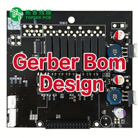 Carte de circuit imprimé multicouche en métal rechargeable, conforme RoHS, pour commande de machine à laver, avec écran tactile, amplificateur USB et carte PCB pour téléviseur LED, OEM