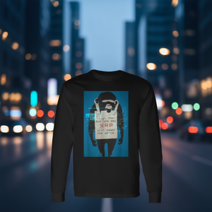 T-shirt à manches longues Xrp Coin Riez maintenant, mais un jour Xrp fera tourner le monde - Product Image 3