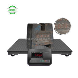 เครื่องชั่งแพลตฟอร์มดิจิตอลขนาด0-3ตันตัวบ่งชี้ <span class=keywords><strong>A12E</strong></span> สำหรับวัวควายขนาด1.2x1.2ม. โหลดเซลล์ - Product Image 4