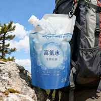 Pochette à bec verseur personnalisable pour impression en héliogravure, sac de stockage de liquides de qualité alimentaire, emballage portable et réutilisable pour la vodka et la bière