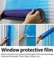 Rouleau de protection de tapis en film PE, tapis de sol souples et adhésifs pour l'entretien automobile, film de protection thermoformé pour tapis intérieur