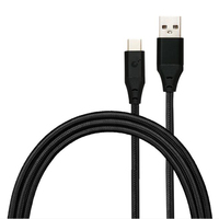Kabel Pengisi Daya Gulikit NS10 Breathing Light untuk Konsol N Switch, Kabel Data untuk PC Tipe C, Kabel Pengisian Cepat untuk Ponsel