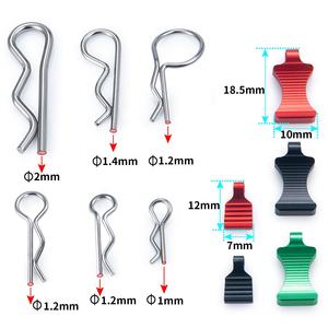 Broche métallique de carrosserie RC avec étui de rangement pour <span class=keywords><strong>1</strong></span>/<span class=keywords><strong>24</strong></span> <span class=keywords><strong>1</strong></span>/10 Axial SCX24 SCX10 SCX6 TRX4 TRX6 <span class=keywords><strong>Tamiya</strong></span> Truck Spare Parts - Product Image 3