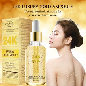 Suero facial hidratante blanqueador, antiedad, antioxidante, antiarrugas, natural puro, orgánico, oro de 24 quilates - Product Image 3