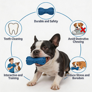 Zhierde Fournisseur en Gros – Nouvelle Balle Distributrice de Friandises en Caoutchouc Écologique pour Chien, Jouet Interactif Multicolore, Attire l'Attention de l'Animal, pour Chiens Adultes, Vente en Gros - Product Image 4