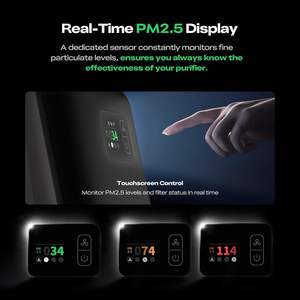 Purificateur d'air Creality à charbon actif haute densité, purification à 360 degrés, portable, usage commercial - Product Image 5