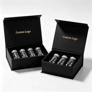 Caja Rígida de Cartón de Lujo Personalizada con Logotipo en Lámina Dorada para Frascos de Vidrio de 3ml/5ml/10ml, Empaque Cosmético con Bandeja Interior de EVA - Product Image 6