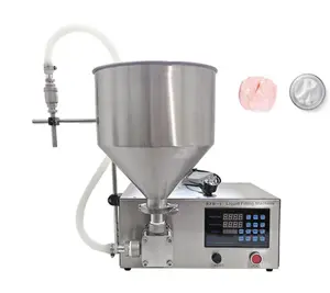 Electric Single Head Rotor Pump Soap Liquid Quantitative /Cream Honey ketchup Chili Sauce Paste Rotary Filling Machine