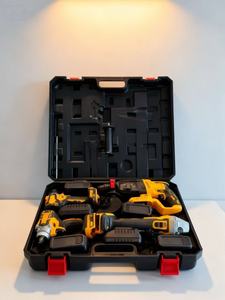 Perceuse sans fil, clé à chocs, scie circulaire, kit d'outils d'angle, ensemble d'outils portables 5 en 1, perceuse sans fil 9980V - Product Image 6
