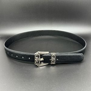 Nuevo cinturón <span class=keywords><strong>de</strong></span> cuero PU <span class=keywords><strong>de</strong></span> alta calidad América Trendy Cro-Magnon Cross HipHop Style Unisex High Street Fashion Venta al por mayor Stock Jeans - Product Image 6