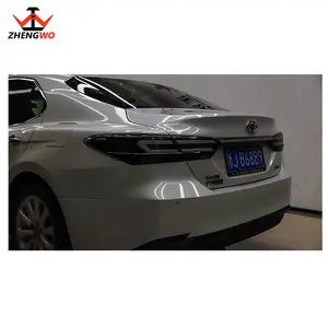 Zhengwo Fabricante Direct Supply Acessórios Luz Do Carro Para Toyota Camry LED Through Tail Light Lâmpada traseira Esporte Dinâmico