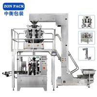 Machine de remplissage automatique de sacs à fermeture éclair pour pesage de biscuits Mini machine d'emballage de collations Doypack