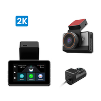 P83 2K 4G Auto-Dashcam mit Doppellinse, Nachtsicht-Aufnahme, WLAN, GPS-Unterstützung und 4G-Fernüberwachung