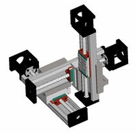 Plataforma Lineal de 3 Ejes XYZ, Brazo Robótico, Mesa Motorizada, Sistema de Posicionamiento Multieje, Guía de Riel Personalizable