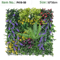 Panneau de haie verticale en plantes tropicales artificielles personnalisées OEM pour la décoration intérieure et extérieure, jardin, hôtel, toile de fond de mariage