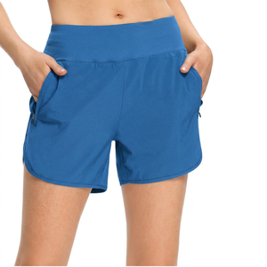 High-<b>Waisted</b> 100% Cotton Shorts <b>Elastic</b> Button Stretch Plus Size Casual Regular Fit Hot Shorts Side Slit Quick Dry - Product Image 2