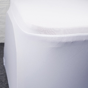 Banquete <span class=keywords><strong>comedor</strong></span> elástico al aire libre fiesta silla cubre boda estiramiento Hotel blanco silla cubre <span class=keywords><strong>para</strong></span> boda - Product Image 4