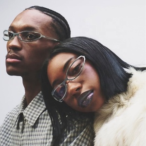 Nuovi Occhiali da Sole Y2K Spicy Girl Alien in Metallo, Modello Cat Eye per Donna, Resistenti ai Raggi UV, Ultra Leggeri 2026 - Product Image 2