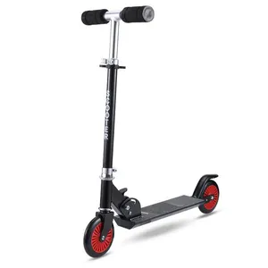 Foldable Portable Kick Adults Scooters Install Shock Absorbers Large Solid Wheel Stable Scooter