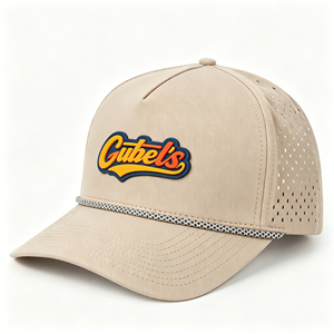 Gorra de Béisbol Ligera de Lujo, Gorra con Visera Curva, Bordado 3D en Relieve, Transpirable, Impermeable, de Lona, Ajustable y Personalizable - Product Image 1