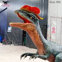 Modèle de dragon animatronique en métal pour parcs publics, centres commerciaux et aéroports