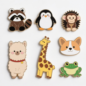 Personalized Cute Anime Soft Enamel <b>Pins</b> with Butterfly Clutch for <b>Backpack</b> Accessories - Product Image 3