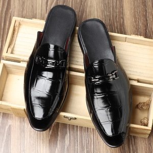 Mocassins décontractés d'été pour hommes, sans talons, antidérapants, souples, avec semelle en caoutchouc pour un look décontracté - Product Image 4