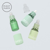 Flacon compte-gouttes en PET RiGHT PLASTIC LTB personnalisé, couleur au choix, 30ml/50ml, pour emballage d'essences liquides, réparation et huiles essentielles, avec bouchon