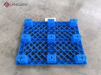 LYPALLETS Palettes en plastique empilables de neuf pieds légers 1000X800X140MM pour Aircargo One Way Shipping