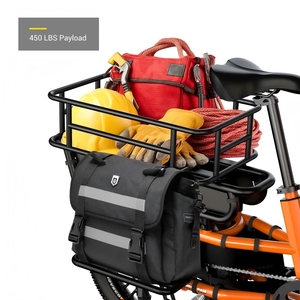 Bicicleta de Reparto Eléctrica de 250W 48V 15ah con Batería de Iones de Litio, Neumáticos Gruesos de 20x3 Pulgadas y Asiento Trasero para Montaña - Product Image 3