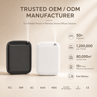 Diffuseur d'arômes sans eau contrôlé par application, 400 ml, écran LCD, diffuseur d'air intelligent sans fil, machine électrique pour rafraîchir l'air du bureau et de la maison