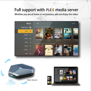 Envío de la gota Amlogic S905x4 A95X F4 Android 10 TV Box 4GB 64GB 2.4G / 5G Wifi BT 4.1 8K HD IPTV 4GB 32GB YouTube <span class=keywords><strong>Netflix</strong></span> A95 - Product Image 4