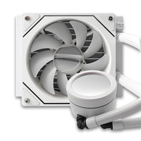 Refroidisseur liquide pour processeur ARGB de 120 mm avec radiateur en cuivre et ventilateur LED |   Système de refroidissement par eau pour PC OEM et vente en gros