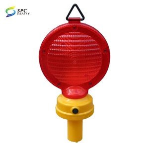 Luz de Advertencia <span class=keywords><strong>Intermitente</strong></span> LED para Barricadas, <span class=keywords><strong>con</strong></span> Base Magnética y Batería, para Seguridad Vial en Carreteras y Entradas - Product Image 2