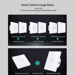 CE Chứng Nhận Wifi tuya chuyển đổi thông minh EU tiêu chuẩn 230V Wifi/<span class=keywords><strong>ZigBee</strong></span> Alexa Google nhà tương thích không có dây trung tính ip44schuko 1-4gang - Product Image 4