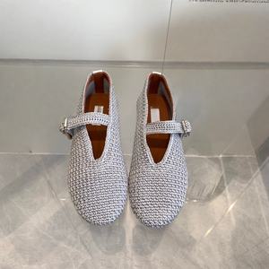 2026 Spring and Summer Brands Designer Women's <b>Flat</b> <b>Sandals</b> <b>Wedding</b> Ballet shoes - Product Image 3