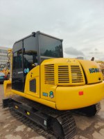 Excavatrice Komatsu PC70-8 de 6,5 tonnes, compacte, d'occasion, fabriquée au Japon, puissance de 48,5 kW, capacité de la benne de 0,32 m³, 6001-8000 heures, certifiée, modèle 2024