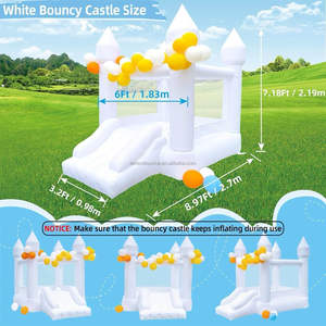 Château gonflable avec toboggan, très demandé, pour enfants et adultes, idéal pour les mariages, les événements et la <span class=keywords><strong>location</strong></span> commerciale - Product Image 4