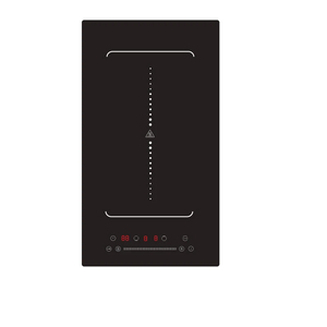 Table de cuisson à induction <span class=keywords><strong>Domino</strong></span> 3800W à 2 brûleurs, cuisinière à zone flexible contrôlée par <span class=keywords><strong>WIFI</strong></span> pour installation domestique intégrée - Product Image 3