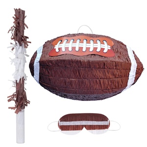 Vente chaude Football Pinata pour Garçons Sport Fête À Thème Décoration Usine En Gros pour Les Fêtes D'anniversaire - Product Image 1