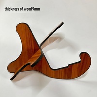Removable Stream Water Drum Support Wooden Frame Wooden Tabletop Therapeutic Support Display Stand Creative Frame Wholesale