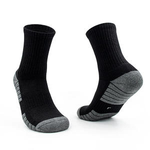 Fabricant de chaussettes en gros, chaussettes de basketball, chaussettes de sport personnalisées, chaussettes en coton peigné, chaussettes athlétiques en coton, unisexe avec logo personnalisé - Product Image 5