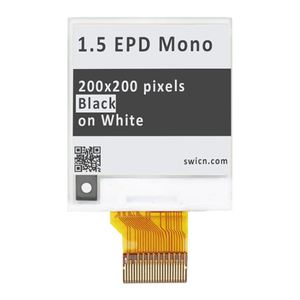 1.54 pollici di piccole dimensioni Custom E inchiostro Paper moduli Display 200x200 risoluzione Display E-Paper economici - Product Image 1