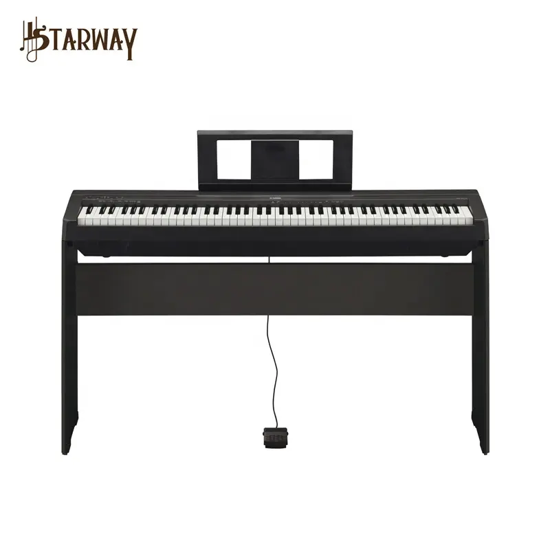 Yamahas Zware Hamer Draagbare Elektrische Digitale Piano P45 Toetsenbord Instrument 88 Toetsen Voor Beginner